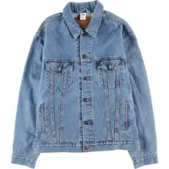 00s Y2K LEVI'S 70507 ライトブルー デニムジャケット L