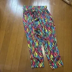 ★ZUMBA®︎★ゼブラ柄サルエルパンツ XS 正規品のサムネイル