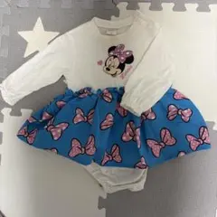 【値下げ】ミニーマウス ワンピース 80cm