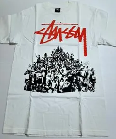 新品・M】STUSSY × タワーレコード ／ ユースブリガード T ／ 白 