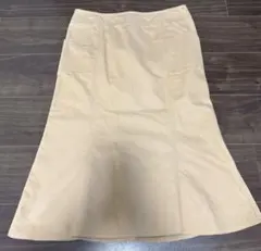 BURBERRY LONDONバーバリーベージュ フレアスカート38
