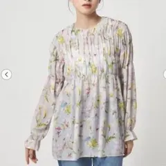 SeaRoomlynn Chiffon Embroidery Frillトップス - メルカリ