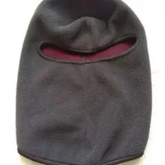 フリース バルaclava ダークグレー