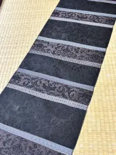 訳あり！素敵な装い　西陣全通名古屋帯　綿芯仕立付 コプト葡萄唐草柄　二色段