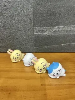 ちいかわインテリアフィギュア　寝そべり 4体セット