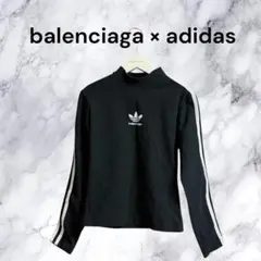 国内正規品 未使用 balenciaga × adidas コラボ 長袖シャツ - メルカリ