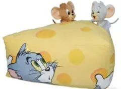 一番くじ　トムとジェリー チーズ型クッション　ラストワン賞