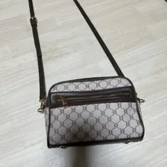 モノグラム柄 ショルダーバッグ 小型