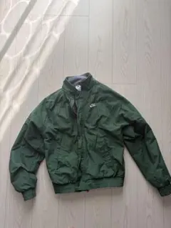Nike ダークグリーン ナイロンジャケット　裏起毛