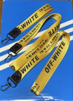 OFF-WHITE イエロー ストラップ