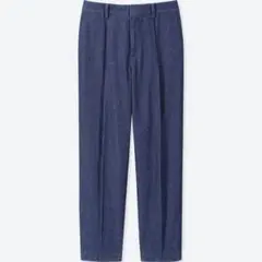 ユニクロ　コットンテーパードアンクルパンツ