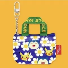 wiggle wiggle ポケモン⭐️ミニバッグキーリング ピカチュウ カビゴン