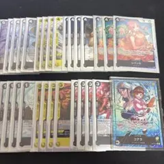 ワンピース カードゲーム 黒黄コアラデッキ　構築済み　バーソロミュー　くま