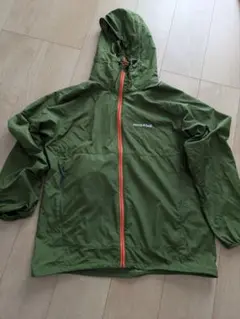 モンベル オリーブグリーン ウインドブラスト パーカ Mサイズ