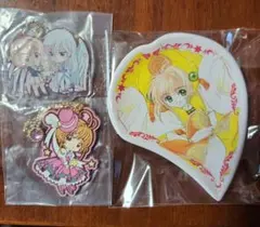 カードキャプターさくら　ラバーチャーム　桜プレート　アクリルチャーム