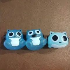 ブルーハムハム　ソフビ　3個セット