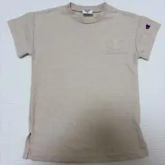 Champion チャンピョン半袖Tシャツ ベージュ 90cm