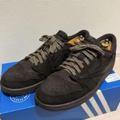 Travis Scott ×Jordan 1 Low Velvet Brown
