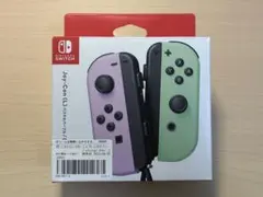 Switch用ジョイコン (L)パステルパープル/(R) パステルグリーン　純正