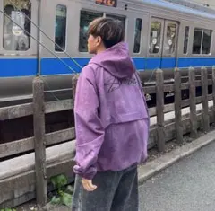 2025年最新】stusSy シェルジャケット 紫の人気アイテム - メルカリ