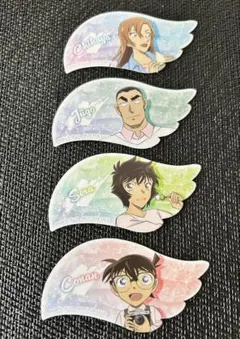 名探偵コナンアニメイト購入特典　萩原千速　世良真純　横溝重吾　江戸川コナン