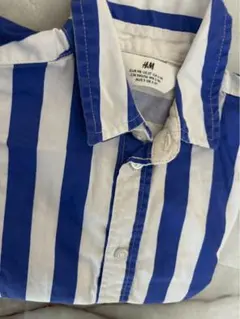 H&M 半袖ストライプシャツ EU 98