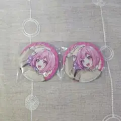 プロジェクトセカイ　クリエイターズ グリッター缶バッジ　ワンダショ　鳳えむ