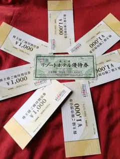 共立メンテナンス株主優待券 7枚 ドーミーイン 共立リゾート 宿泊券 ラビスタのサムネイル