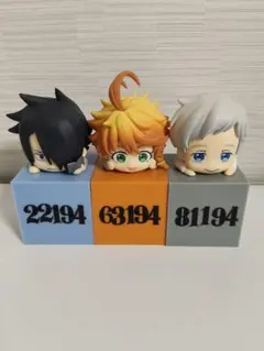 ひっかけフィギュア 約束のネバーランド3体セット