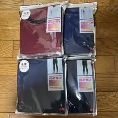 極暖ヒートテック メンズＬサイズ 新品未使用 4点 セット売り