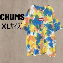 CHUMS チャムス タイダイ柄 半袖 Tシャツ XL
