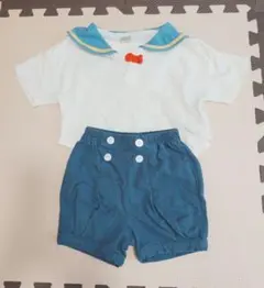 【2024モデル】ドナルドダック セーラー服 80cm