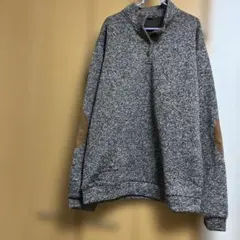 SIIMHWRSS ハーフジップ トレーナー XXＸＬコーヒーブラウン系