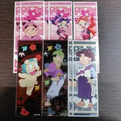 忍たま乱太郎 ロングステッカー　くの一　山田利吉　山田伝蔵　ヘムヘム