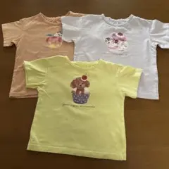 エニィファム　anyFAM Tシャツ　3枚セット　90 女の子