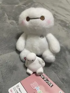 Disney ミルキーボア ベイマックス ぬいぐるみ、置物セット