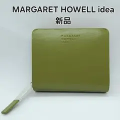 新品 マーガレットハウエル アイデア 折り財布 ベンジャミン ジップ オリーブのサムネイル
