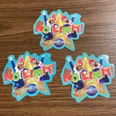 USJ 20周年 ウッディーウッドペッカーシール　３枚セット