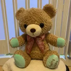 茶色いクマのぬいぐるみ 中型