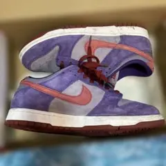 シ*ン様 NIKE DUNK LOW プラムカラー 紫スエード ダンク ロー