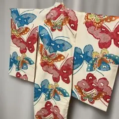 お宮参り　産着　正絹お着物/長襦袢　女の子　掛け着