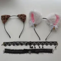 猫耳、チョーカー
