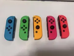 NintendoSwitch ジョイコン L×2 R×3 ジャンク品