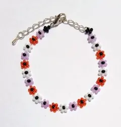 ビーズブレスレット　アネモネ ❲No.116❳
