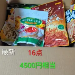 食品菓子詰め合わせ 16点セット エスビー食品 カンロ なとり 名糖産業 大塚他のサムネイル
