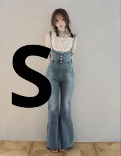 Heart hip denim allinone andmary - メルカリ