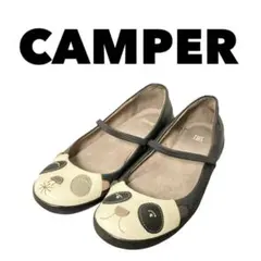 お値下げしました！ カンペール　新品！！ ストラップ付きバレエシューズ ブラック ca-k400194-029-01.jpg