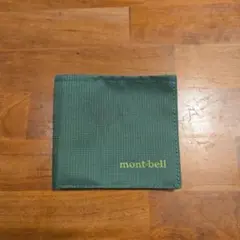 mont-bell グリーン 二つ折り財布