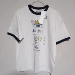 ジャン＝ミッシェル・バスキア Tシャツ S オフホワイト　ユニクロ　メンズ