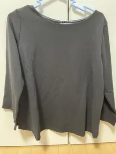 未使用　タグあり　ANGELIEBE 7分袖ブラウス　黒　授乳口付